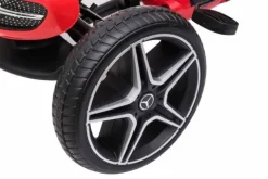 GOKART NA PEDAŁY LICENCJA MERCEDESA KOŁA EVA, MIĘKKIE SIEDZENIE Z LOGIEM MB JAKOŚĆ /XMX610