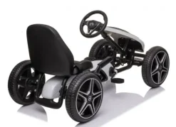 GOKART NA PEDAŁY LICENCJA MERCEDESA KOŁA EVA, MIĘKKIE SIEDZENIE Z LOGIEM MB JAKOŚĆ /XMX610