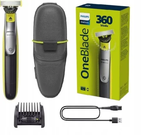 GOLARKA TRYMER PHILIPS OneBlade 360 QP2730 QP2734/20 + ORYGINALNE ETUI