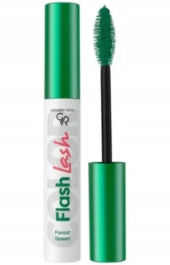 Golden Rose Flash Lash mascara 9 ml Nr 02 Forest Green (zieleń)
