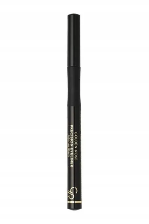 GOLDEN ROSE WODOODPORNY EYELINER W PISAKU CZARNY PRECISION LINER