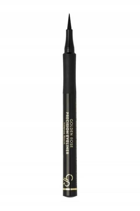 GOLDEN ROSE WODOODPORNY EYELINER W PISAKU CZARNY PRECISION LINER