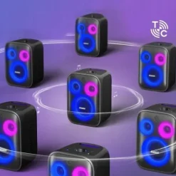 GŁOŚNIK BLUETOOTH KARAOKE 120W BT5.3 TRONSMART HALO 200 Powerbank 15000 mAh