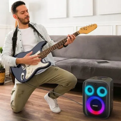 GŁOŚNIK BLUETOOTH KARAOKE 120W BT5.3 TRONSMART HALO 200 Powerbank 15000 mAh