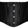 Gorset damski czarny gotycki 5XL