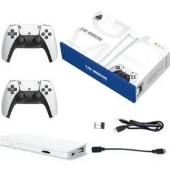 GRA 4K BEZPRZEWODOWA KONSOLA RETRO+2 PADY+20000GRY