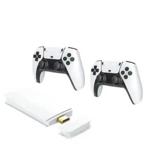GRA 4K BEZPRZEWODOWA KONSOLA RETRO+2 PADY+20000GRY