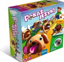 GRA PLANSZOWA EDUKACYJNA RODZINNA POKAŻ JĘZYK GRANNA