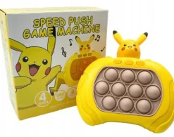 Gra Pop It Elektryczna Antystresowa Zręcznościowa Pikachu 999 Poziomów