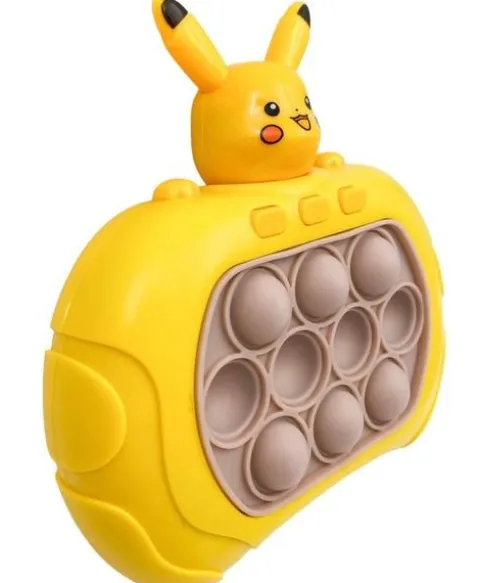 Gra Pop It Elektryczna Antystresowa Zręcznościowa Pikachu 999 Poziomów