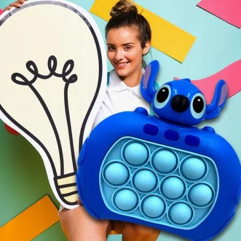 GRA POP IT POPIT STICH GAME ELEKTRYCZNA ZRĘCZNOŚCIOWA + 3 BATERIE GRATIS