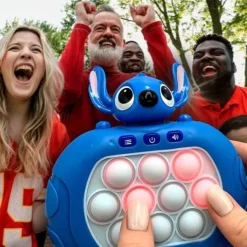 GRA POP IT POPIT STICH GAME ELEKTRYCZNA ZRĘCZNOŚCIOWA + 3 BATERIE GRATIS