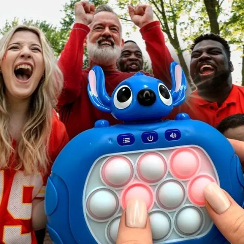 GRA POP IT POPIT STICH GAME ELEKTRYCZNA ZRĘCZNOŚCIOWA + 3 BATERIE GRATIS
