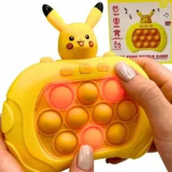 GRA POP IT PUSH IT ELEKTRONICZNA GRA ANTYSTRESOWA ZRĘCZNOŚCIOWA