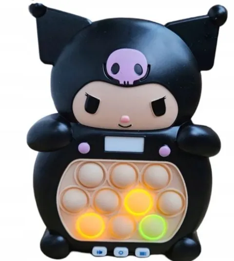 GRA ZRĘCZNOŚCIOWA POP IT POPIT KUROMI ELEKTRYCZNA ANTYSTRESOWA Bubble PUSH