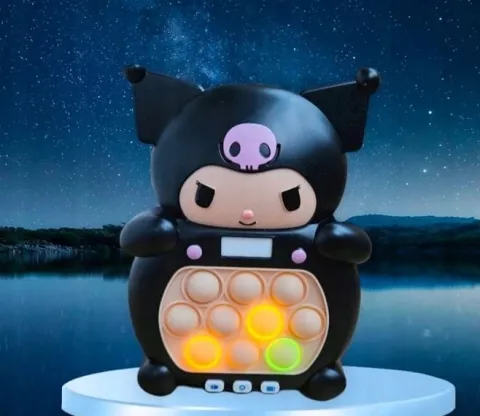 GRA ZRĘCZNOŚCIOWA POP IT POPIT KUROMI ELEKTRYCZNA ANTYSTRESOWA Bubble PUSH