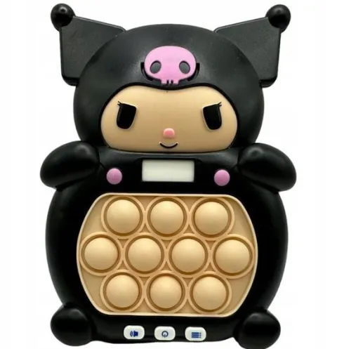 GRA ZRĘCZNOŚCIOWA POP IT POPIT KUROMI ELEKTRYCZNA ANTYSTRESOWA Bubble PUSH