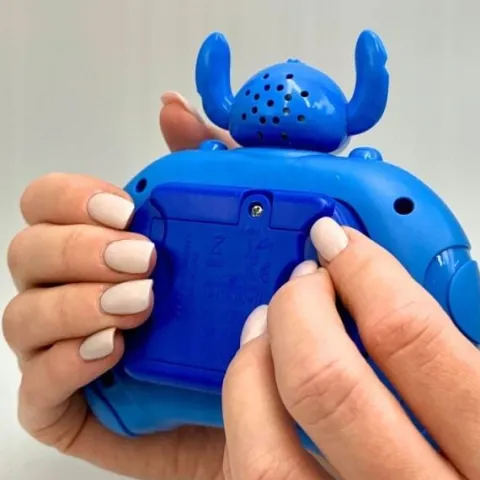 GRA ZRĘCZNOŚCIOWA STITCH POP IT ANTYSTRESOWA ELEKTRYCZNA STICH NIEBIESKI