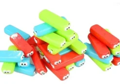 Gra Zręcznościowa Wieża Jenga z Klockami Robakami
