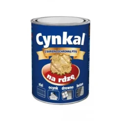 GRUNTOEMALIA AKRYLOWA CYNKAL 0,7L BRĄZOWY 8016 - M/CYN.BRĄ0.7