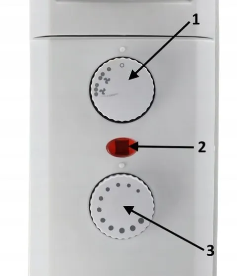 Grzejnik elektryczny Konwektorowy Energooszczędny 2000W DESCON Mocny Nawiew