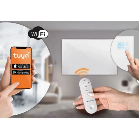 Grzejnik na podczerwień promiennik podczerwieni 800 W Berdsen BD-987 pilot WiFi aplikacja