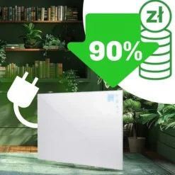 Grzejnik na podczerwień promiennik podczerwieni 800 W Berdsen BD-987 pilot WiFi aplikacja