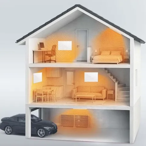 Grzejnik na podczerwień promiennik podczerwieni 800 W Berdsen BD-986