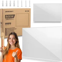 Grzejnik na podczerwień promiennik podczerwieni 800 W Berdsen BD-986