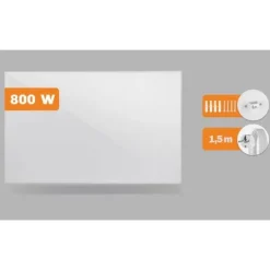 Grzejnik na podczerwień promiennik podczerwieni 800 W Berdsen BD-986