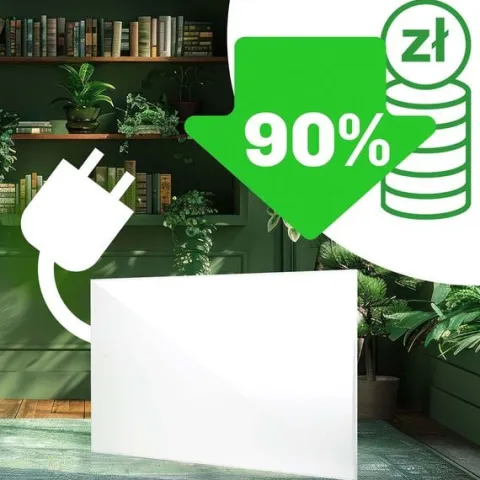 Grzejnik na podczerwień promiennik podczerwieni 960 W Berdsen BD-988