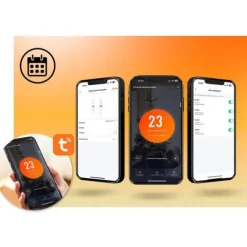 Grzejnik na podczerwień promiennik podczerwieni 720 W Berdsen BD-983 pilot WiFi aplikacja