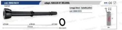 Guma strzykowa typ Alfa Laval MC-11 92832801, 11 mm, 4szt., Spaggiari