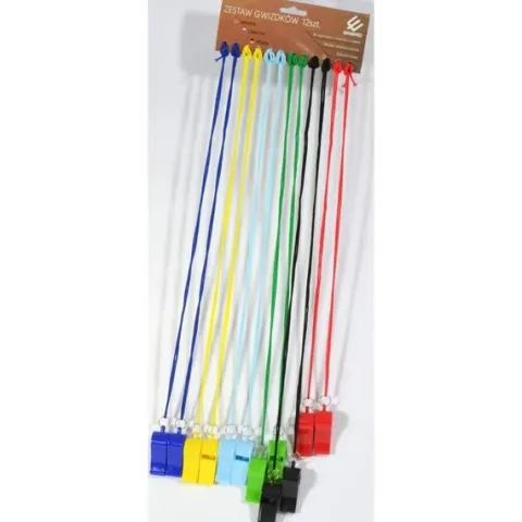 Gwizdek Plastikowy Komplet 12 szt.