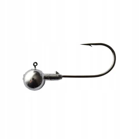 GŁÓWKA JIGOWA Black Nickel 8 g HAK 2/0 JAPAN HOOK