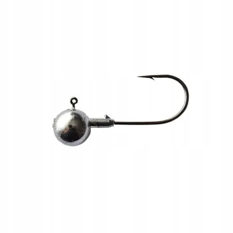 GŁÓWKA JIGOWA Black Nickel 8 g HAK 1/0 JAPAN HOOK