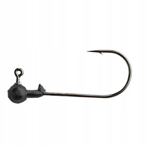 GŁÓWKA JIGOWA Black Nickel 2 g HAK 1/0 JAPAN HOOK