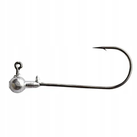GŁÓWKA JIGOWA Black Nickel 3 g HAK 2/0 JAPAN HOOK