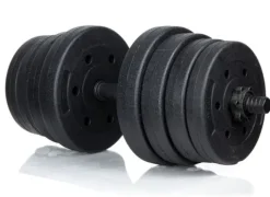 Hantle Regulowane + Sztanga Zestaw 30kg 2 x 15kg