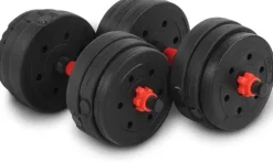 Hantle sztanga 2w1 do ćwiczeń Maximus 2x 10kg