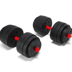 Hantle treningowe bitumiczne AbarQs HRC-40KG (2x20kg)