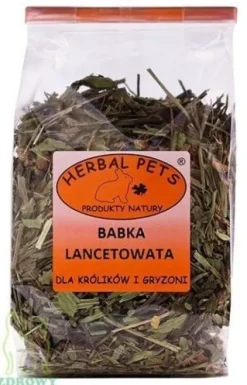 HERBAL PETS Babka lancetowata zioła królika kawii świnki gryzoni 70g