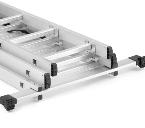 HIGHER Drabina aluminiowa 3x10 Professional + GRATIS