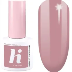 HI HYBRID Lakier hybrydowy #214 Classic Nude 5ml
