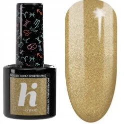 HI HYBRID Lakier hybrydowy #460 Golden Topaz Scorpio 5ml