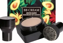 Huda Beauty BB CREAM AVOCADO PODKŁAD POD MAKIJAŻ + GRZYBEK 120 VANILLA
