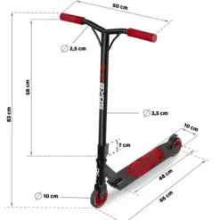 Hulajnoga SOKE EVO red
