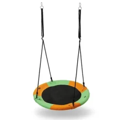 Huśtawka Bocianie gniazdo 90cm NB5003 Nils Camp orange-green