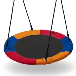 Huśtawka Bocianie gniazdo 90cm NB5003 Nils Camp blue-red-orange