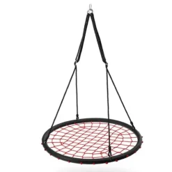 Huśtawka Bocianie gniazdo 100cm NB5038 Nils Camp czerwona